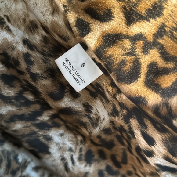 Vericci Sport Leather Suede Jacket w/ Fur - Picture 5 of 5